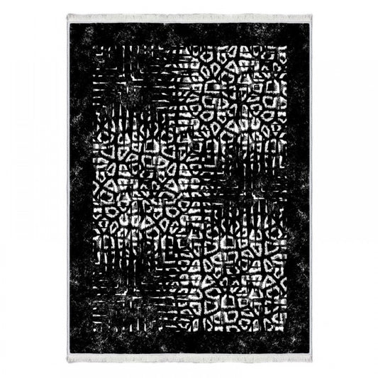 Halı 822 Siyah Beyaz