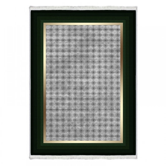 Halı 827 Yeşil & Altın