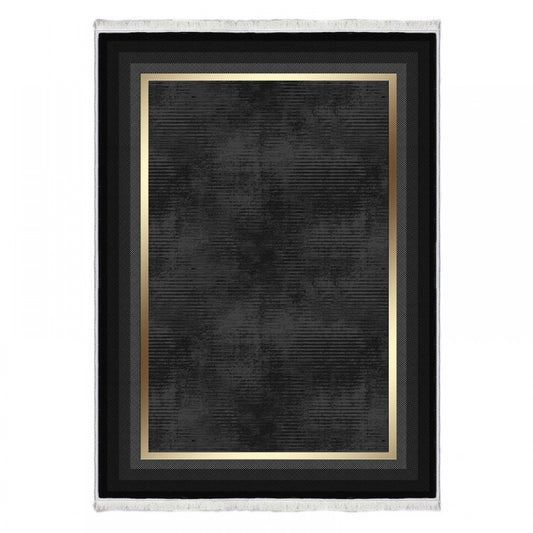 Halı 831 Siyah & Altın