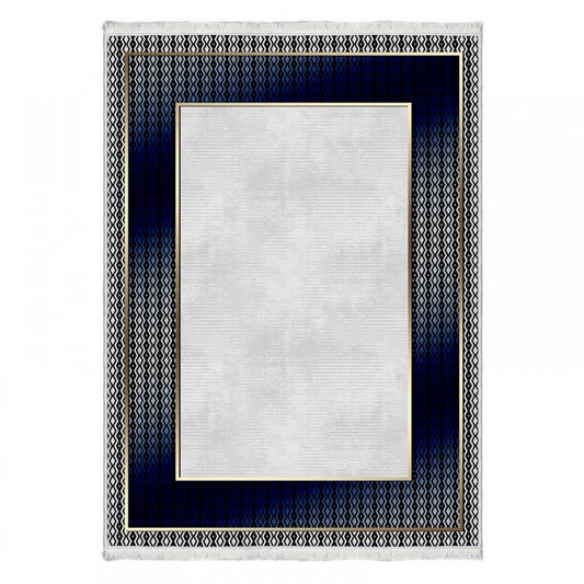 Halı 840 Mavi & Altın