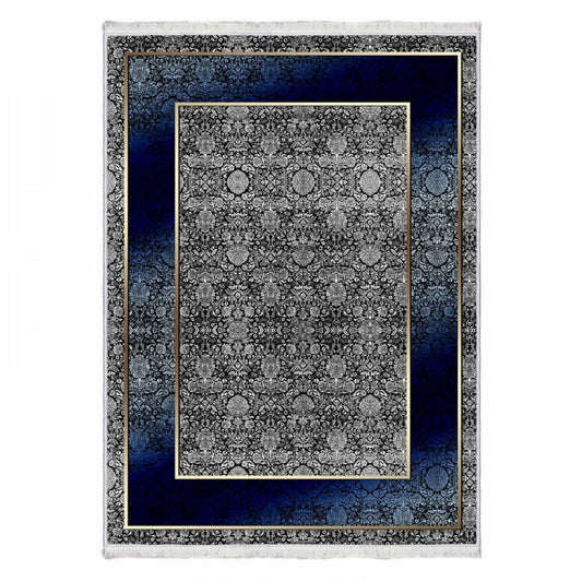 Halı 842 Mavi & Gri