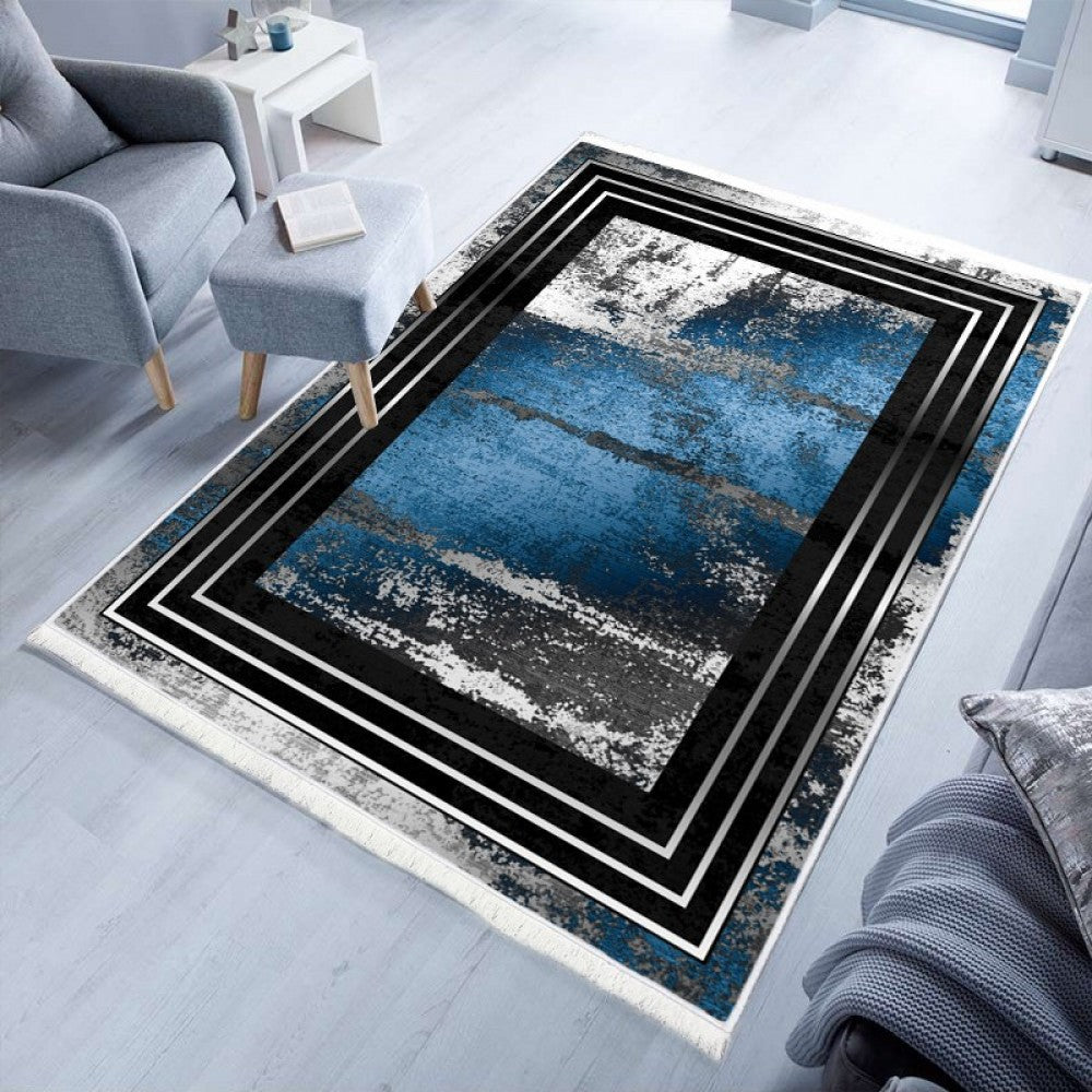 Teppich 869 Blau
